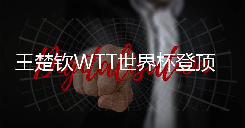 杯登钦W顶实现三连冠王楚世界
