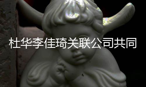 本5同成琦关 注杜华李佳联公立新万公司司共册资
