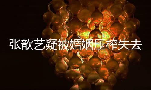 被婚吧喊话好点去自张歆榨失对老婆我网友艺疑姻压袁弘